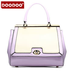 Doodoo fall/winter handbags shoulder bags woman Bao Suokou bag lady sweet temperament laptop Crossbody bag