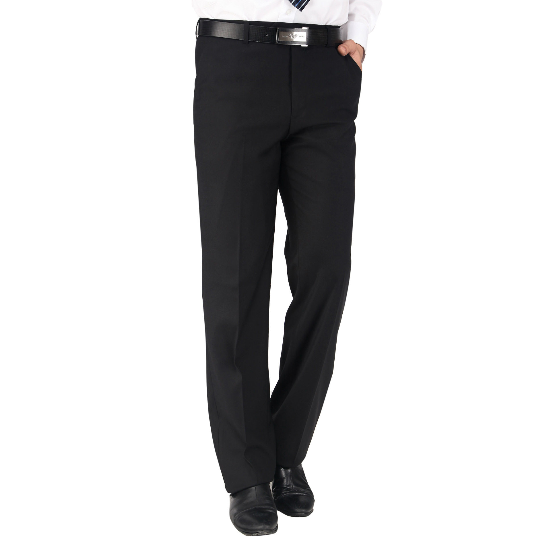 Pantalon droit en laine pour hiver - Ref 1469595 Image 1