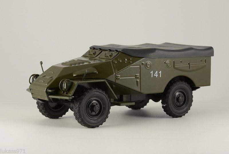 ixo 1/43 苏联 btr-40 轮式 装甲车 人员输送车