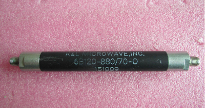 K&L 6B120-880/70-0 845-915MHz SMA母 射频微波同轴带通滤波器