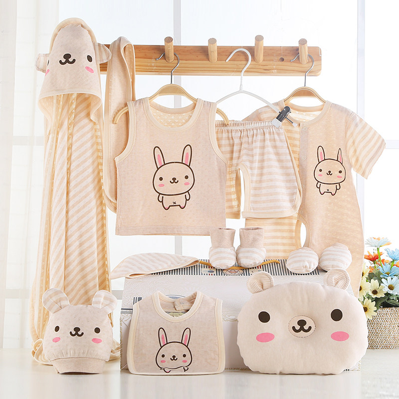 Coffret cadeau pour bébé - Vêtements + Fournitures - Ref 1957752 Image 1