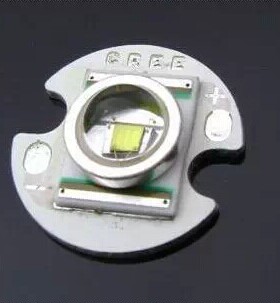 原装 CREE Q5 灯珠 LED XRE 手电灯泡铝基板红蓝黄绿白光 路灯灯