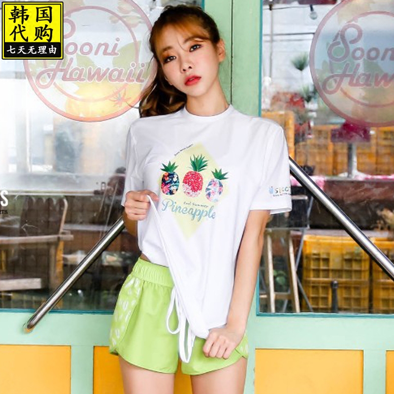 2019韩国夏季印花大码户外休闲罩衫运动跑步短袖宽松圆领T恤女潮|msdalam kategori sukan/pakaian kasual, Sukan T-shirt - dari Buy2taobao.com untuk memberikan perkhidmatan ejen Taobao profesional membeli