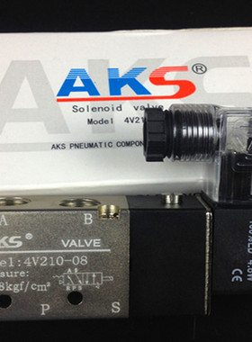 AKS高品质4V310-10AC220VDC24/12电磁阀二位五通气动换向阀