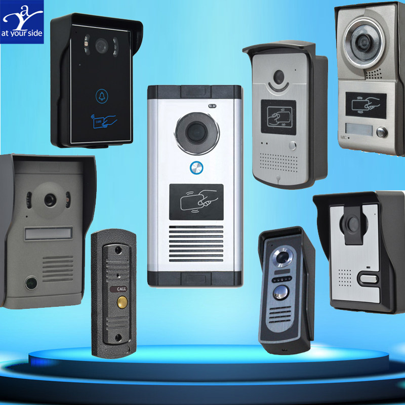 指纹密码有线门口主机 别墅可视对讲门铃家用高清门禁可ID/IC刷卡,电子/电工,楼宇对讲设备,淘宝优惠券,粉丝福利购,淘宝优惠卷
