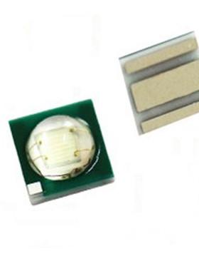 厂家直销仿CREE型XPE大功率贴片3535绿色520-525NM 3W 140-160LM