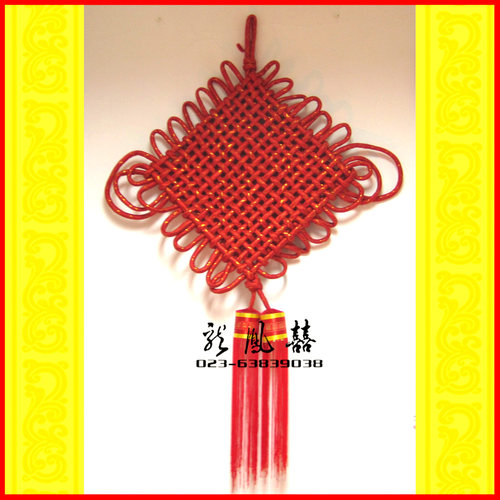包邮加大春节新婚房挂件中国结