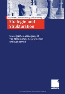 【预售】Strategie Und Strukturation: Strategisches Man...