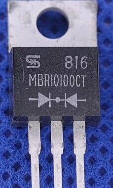 原装进口拆机 MBR10100CTF MBR10100【铁头】质量保证