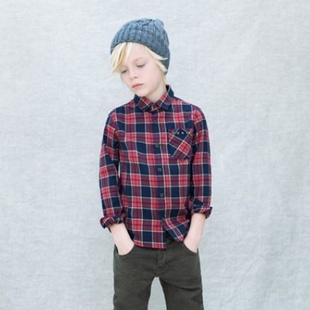 Chemise enfant à manche longue - Ref 2083615 Image 1