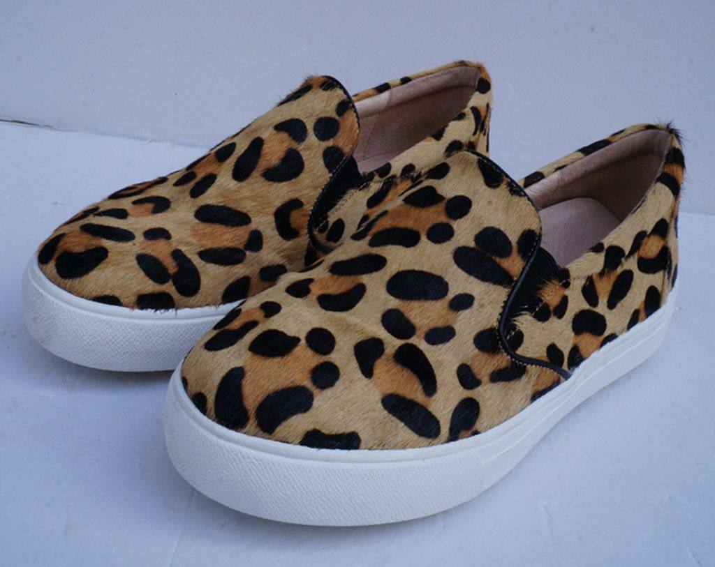 春秋季断码外贸真女鞋女单鞋休闲鞋板鞋 豹纹马毛 乐福鞋,女鞋,深口单鞋,淘宝优惠券,粉丝福利购,淘宝优惠卷