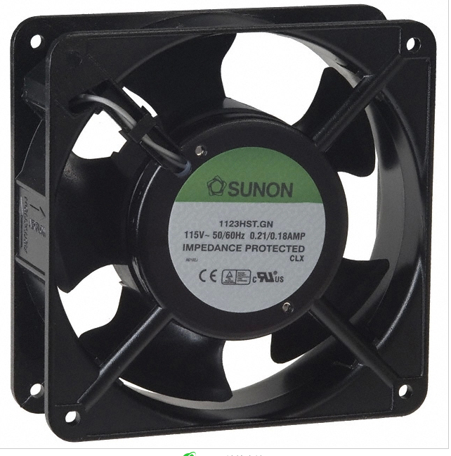 全新SUNON 12038 SP101A 1123HST.GN 115V 0.21/0.18A散热风扇
