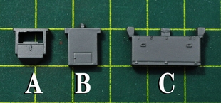 BWC SS8 韶山8电力机车树脂车底零件