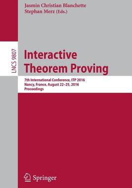【预订】Interactive Theorem Proving