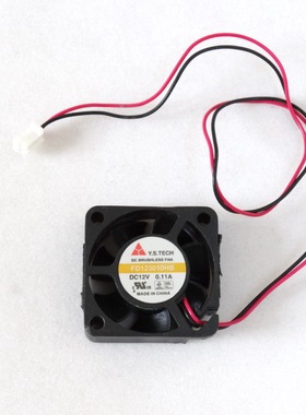 台湾 Y.S.TECH 12V 0.11A 3CM 3010 微型散热风扇 FD123010HB