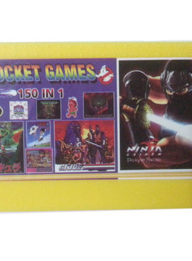 怀旧经典红白机FC游戏150合一 沉金版高品质卡比之星带存档