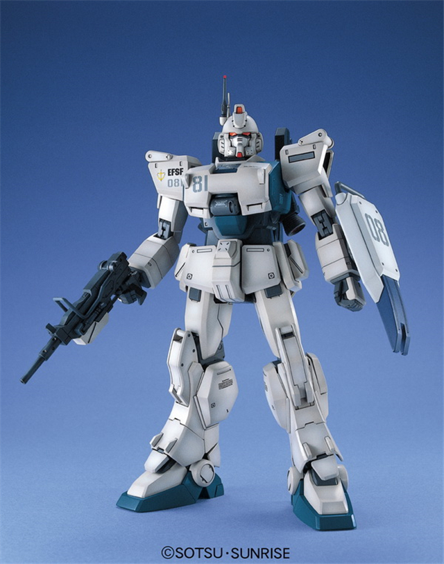 热血玩具模型手办 机动战士 MG RX-79[G] Ez-8 陆战型 高达 再版