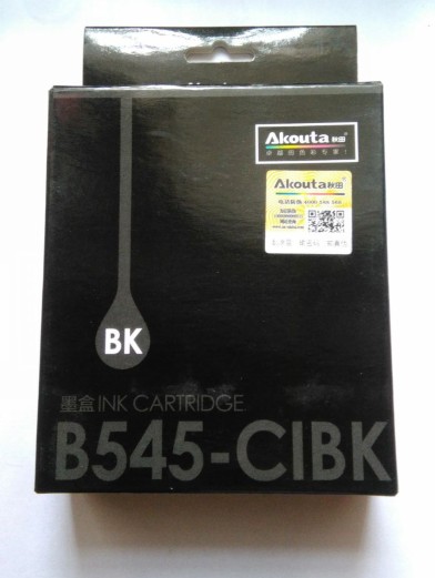 秋田b545-cibk黑色兄弟墨盒
