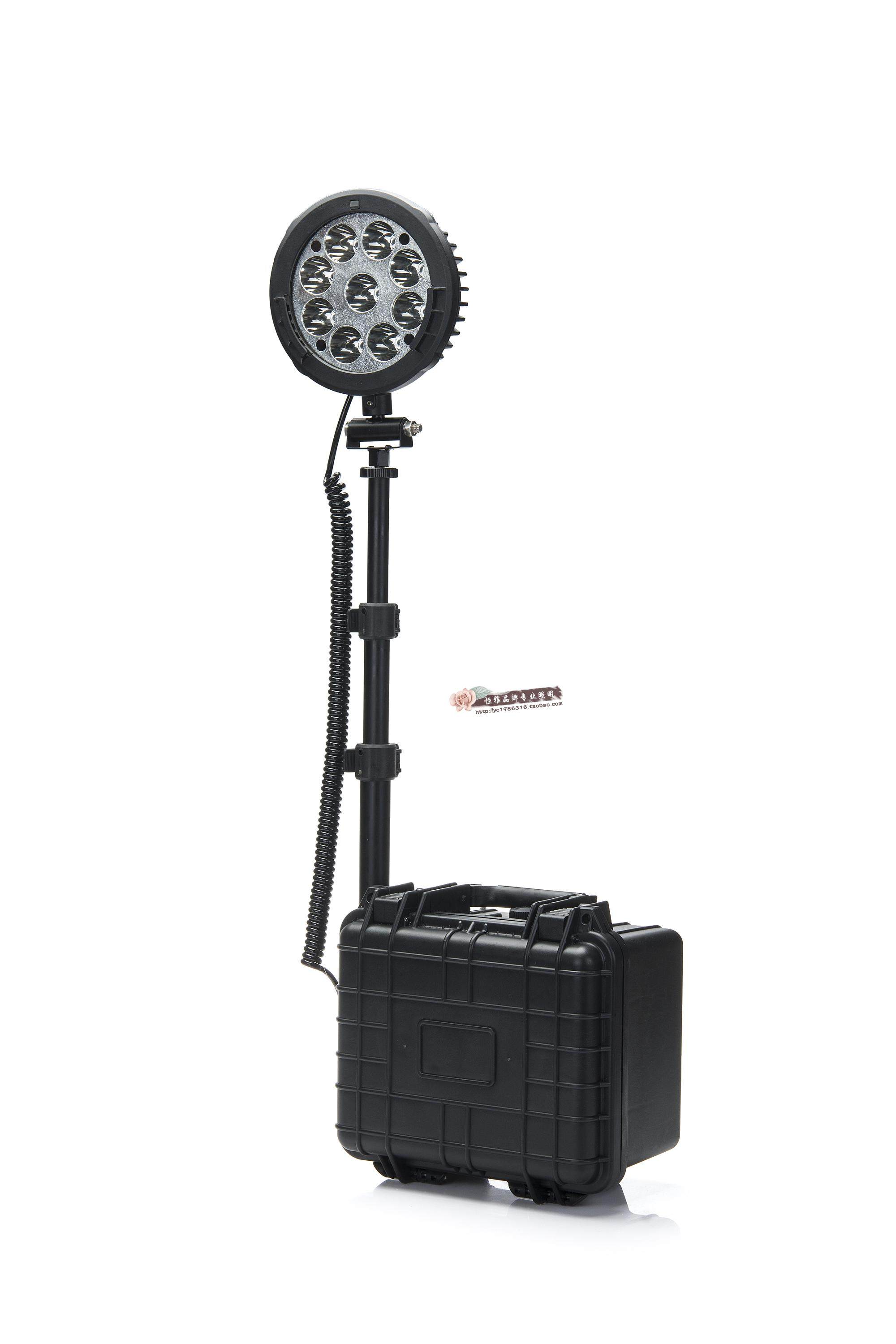 便携式移动照明系统拉杆箱led事故抢修灯电量显示升降照明灯防爆