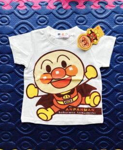 男童女童面包图案纯棉印花短袖 t恤 儿童可爱T恤 清仓处理特价