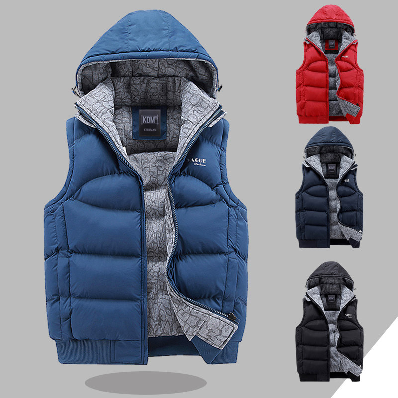 Débardeur homme Cotton vest 100% Polyester pour automne - Ref 1582541 Image 1