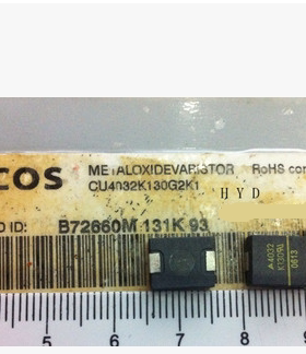EPCOS品牌贴片压敏电阻CU4032K130G2/B72660M0131K072 130V-184v