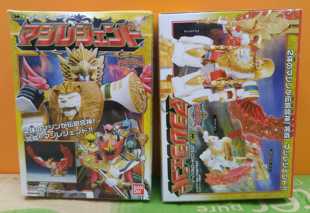 万代魔法战队传说合体传说合神狮王凤凰 smp 拼裝食玩盒玩盒蛋