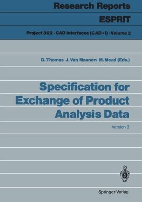 【预订】Specification for Exchange of Produc...