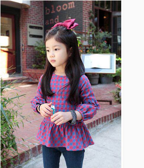 Chemise fille à manche longue - Ref 2085637 Image 1