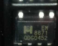 【裕强达电子】em8671 em8671a em8671g 电源管理芯片【贴片7脚】