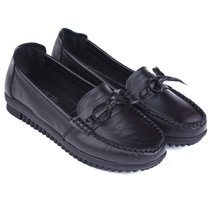 Shanghai Leather shoes factory Leather shoes spring and autumn Mom shoes Leather shoes Flat heel Soft soled shoes Flat top casual shoesin the Women's Shoes, Low shoes  category - from Buy2taobao.com to provide professional Taobao agent buy service