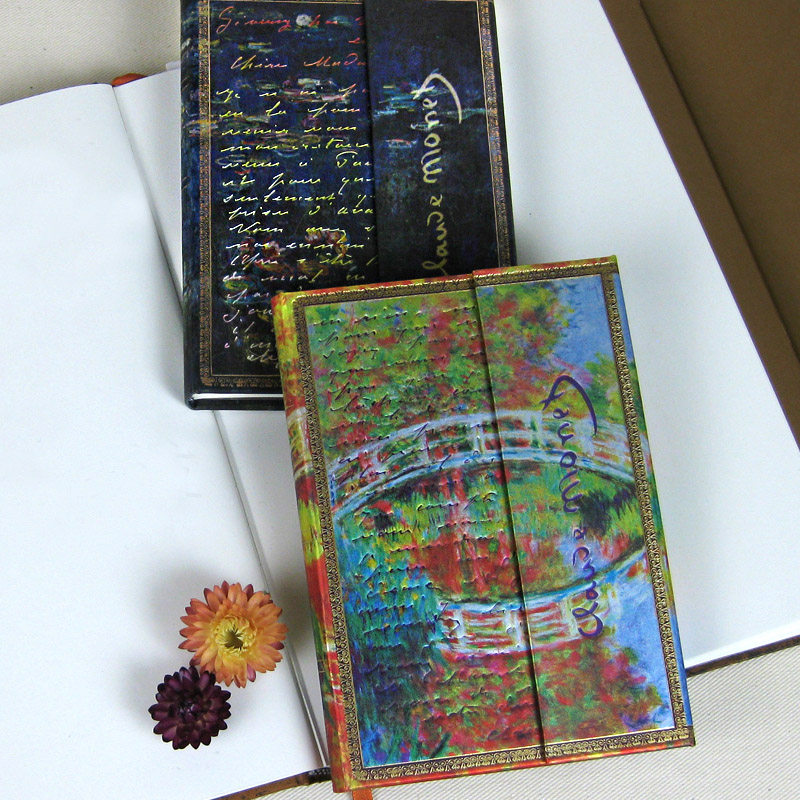 Paperblanks欧式复古文具笔记本 2015新款记事本法国作家莫奈系列|msdalam kategori Kamus elektronik/buku kertas elektronik/alat tulis, Ini buku kertas, notebook/Notepad - dari Buy2taobao.com untuk memberikan perkhidmatan ejen Taobao profesional membeli