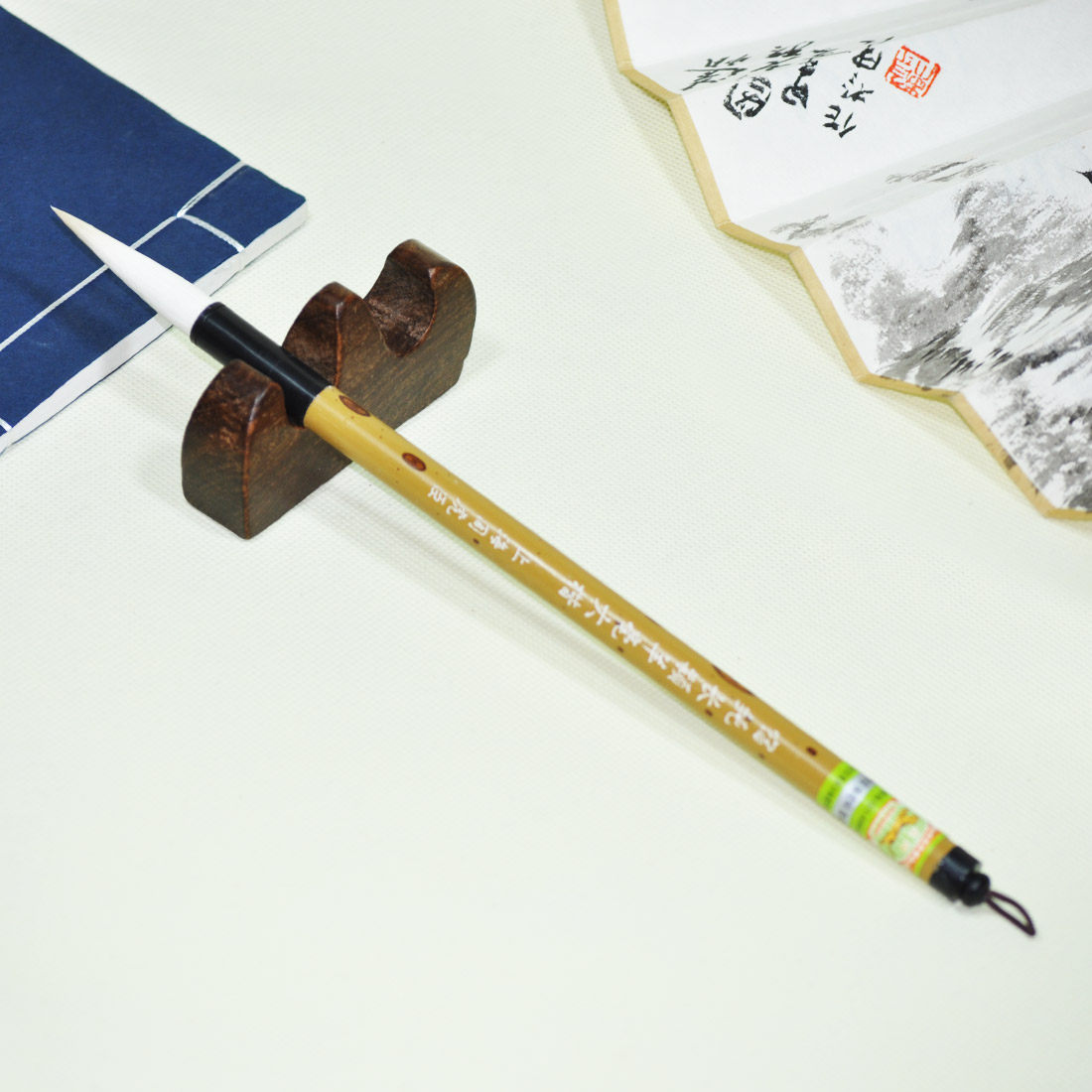 周虎臣毛笔宿纯长颖羊毫大楷中楷小楷书法楷书行书初学者国画写意