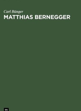 【预售】Matthias Bernegger: Ein Bild Aus Dem Geistigen...