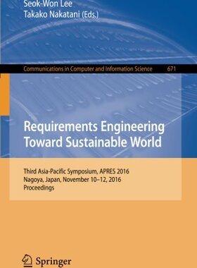 【预订】Requirements Engineering Toward Sust...