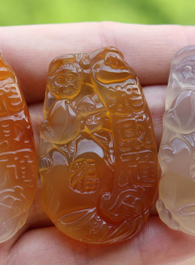 冰彩俏色猴子招财进宝吊坠选择