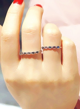 韩国配饰复古气息细致甜美戒指女