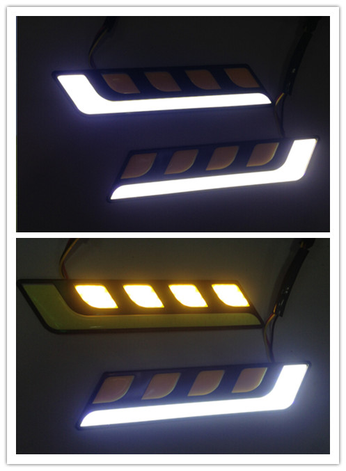 新款汽车COB日行灯 超高亮改装防水大功率 双色带转向日间行车灯|msdalam kategori kereta/artikel/Fitting/Refit, aksesori luar automotif/pemasangan hiasan/melindungi, pemasangan/hiasan, lampu kereta - dari Buy2taobao.com untuk memberikan perkhidmatan ejen Taobao profesional membeli