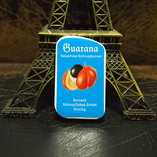 小六鼻烟 德国伯纳德 冰爽薄荷提神 瓜拉纳10g 治鼻塞