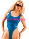 女式 连体乳胶泳衣