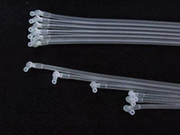 Phụ kiện máy in mực cho ống mực ống Ống mực 6 màu 1 mét Hai đầu với khuỷu tay không đồng đều - Phụ kiện máy in bạc trục từ máy in