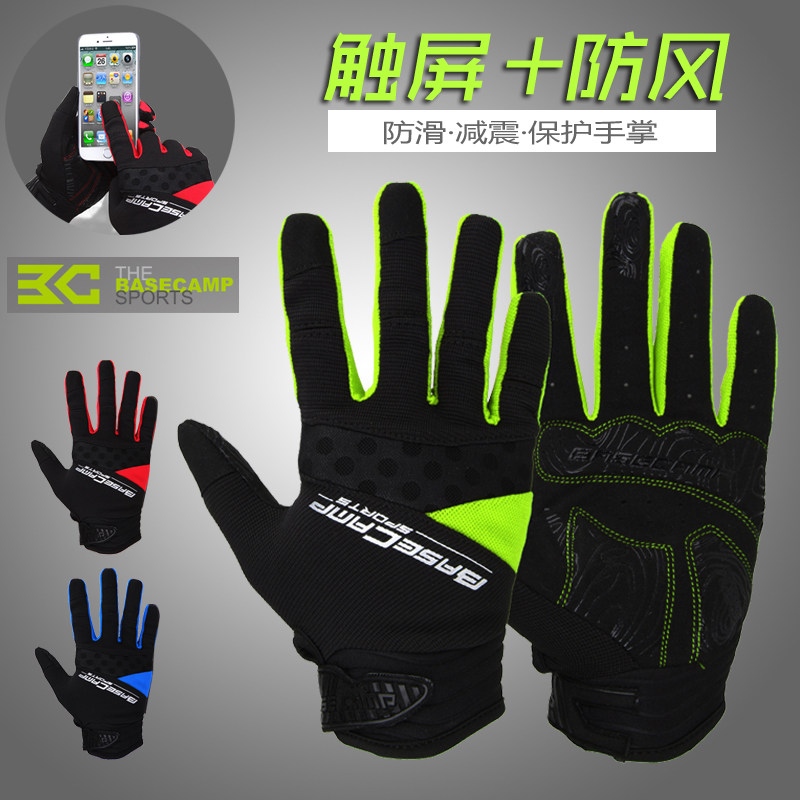 Gants de cyclisme mixte BASECAMP - Ref 2246956 Image 4