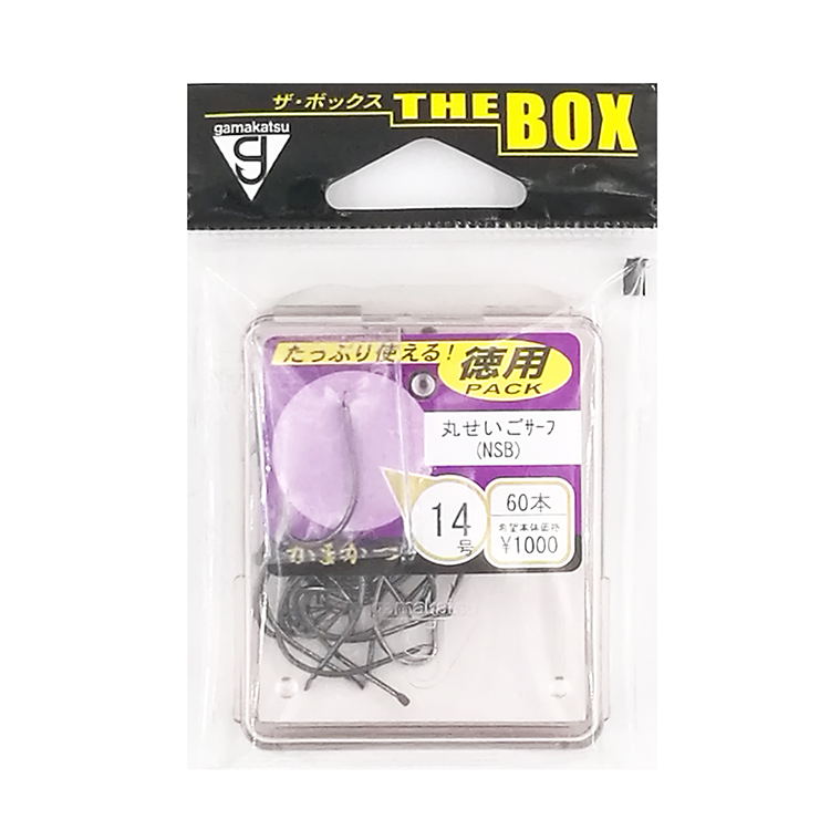 日本进口伽玛卡兹黑色盒装鱼钩