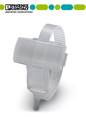 德国菲尼克斯1005211 塑料电缆标识夹KMK3 带捆扎带