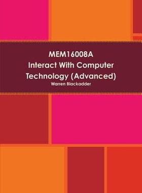 【预售】Mem16008a Interact with Computer Tec...