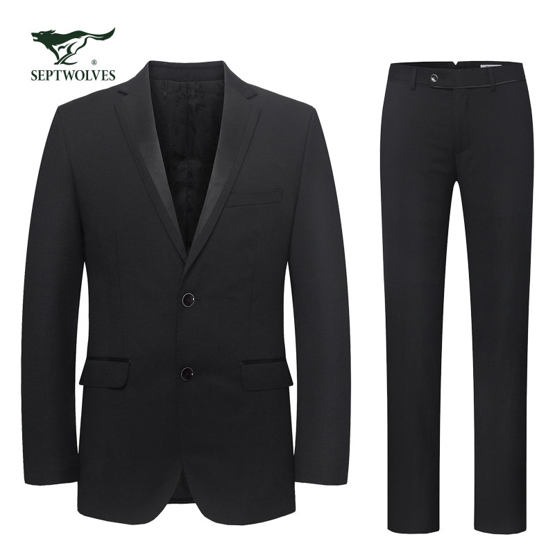 Costume homme SEPTWOLVES en laine pour automne - Ref 1550687 Image 1