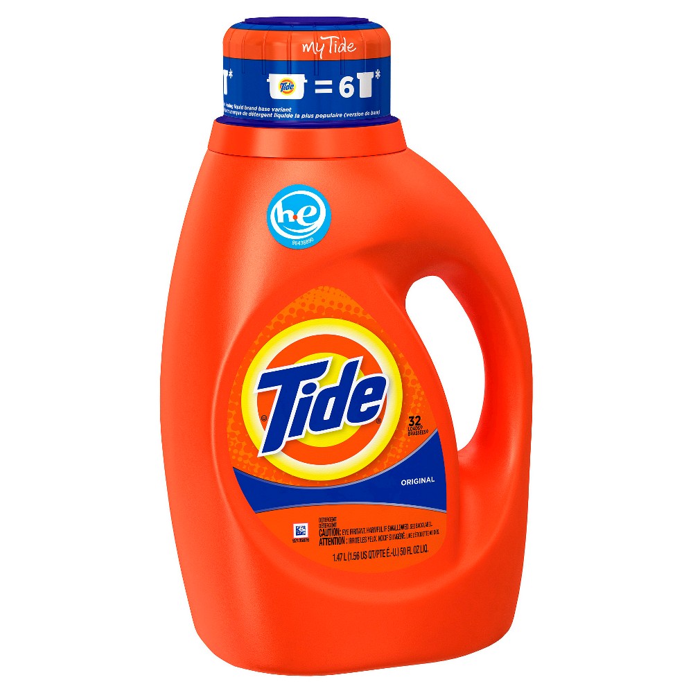 美國汰漬全效潔凈高度濃縮洗衣液-原香Tide Original Scent1.47L