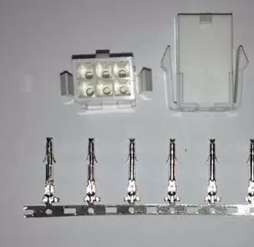 适用于172160-1松下三洋安川欧姆龙伺服插头 电机接头6芯插头国产