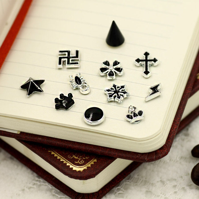 满19包邮男女生皇冠星星磁吸无耳洞耳夹磁铁吸铁石假耳钉耳环耳饰