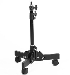 金贝摄影灯两用背景灯架 地灯架DDJ-70 滑轮灯架折叠灯架摄影配